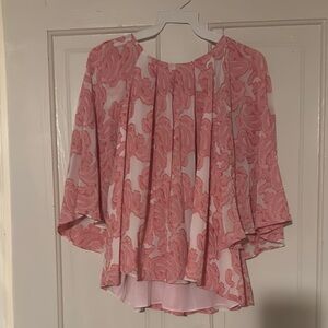 Floral Pink Women's Top